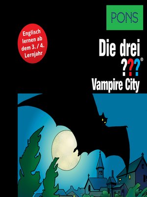 cover image of PONS Die drei ??? Fragezeichen Vampire City